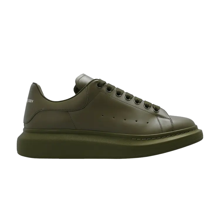 Кроссовки Alexander McQueen Oversized Sneaker Military Green, зеленый 
Кроссовки Alexander McQueen Oversized Sneaker Military Green, зеленый