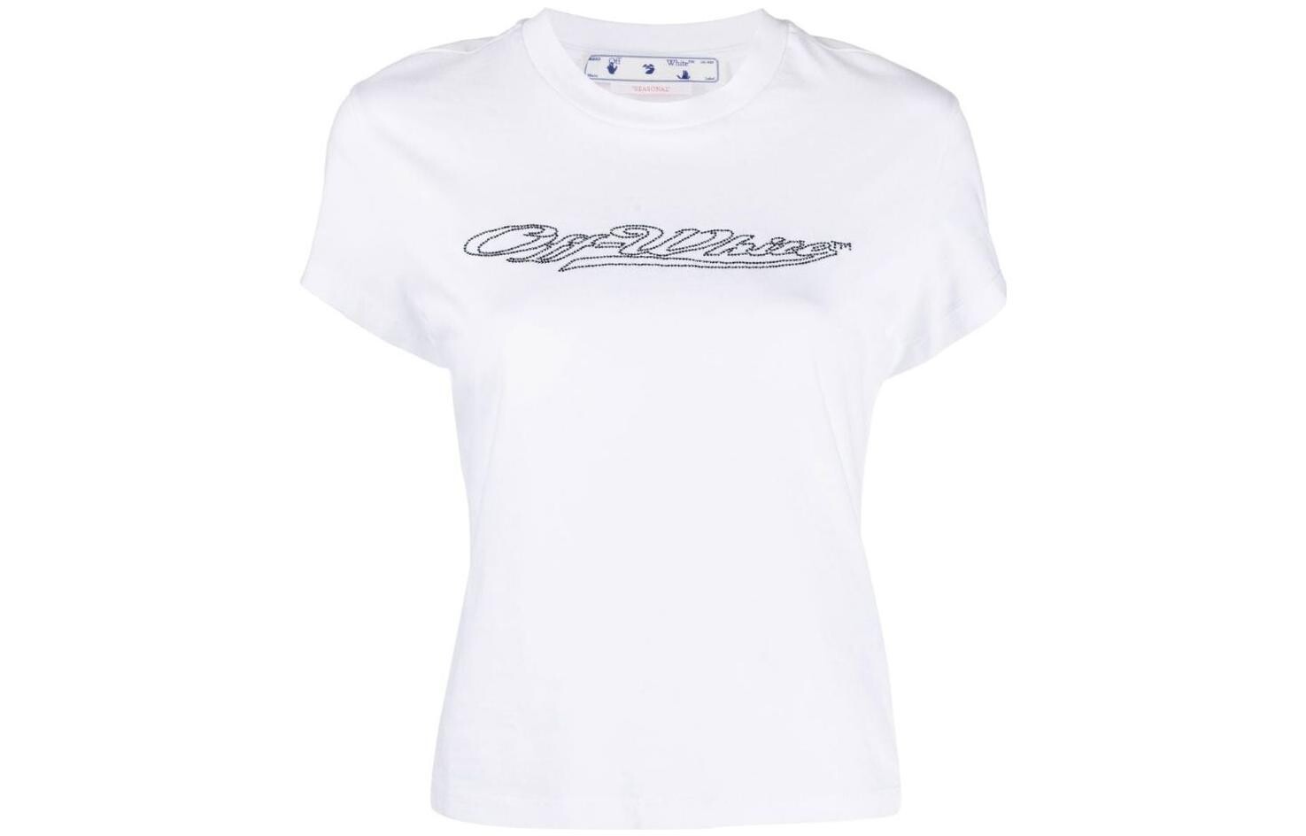 Футболка женская Off-White, белый 
Футболка женская Off-White, белый