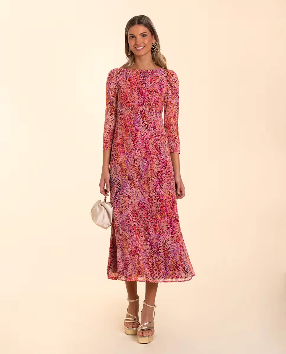 Платье миди с принтом и длинными рукавами The-Are, мультиколор
Платье миди с принтом и длинными рукавами The-Are, мультиколор