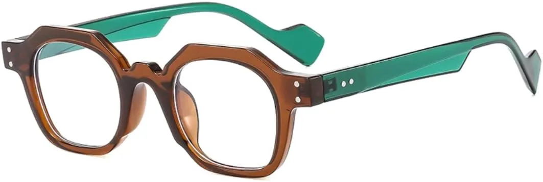 Винтажные солнцезащитные очки квадратной формы для женщин, модные шестиугольные очки для мужчин с заклепками, защита от УФ-излучения UV400 UATXTAU, Tea White
Винтажные солнцезащитные очки квадратной формы для женщин, модные шестиугольные очки для мужчин с заклепками, защита от УФ-излучения UV400 UATXTAU, Tea White