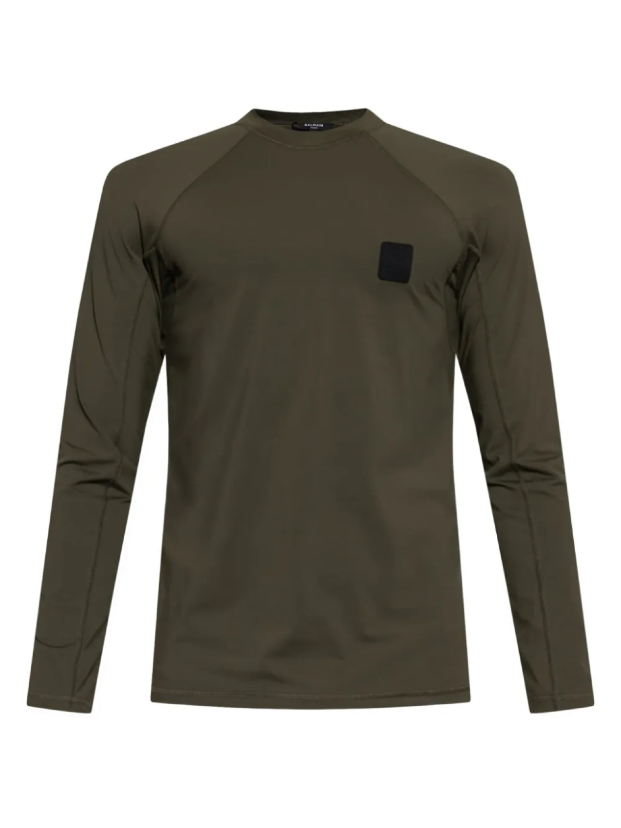 Футболка с нашивкой-логотипом Balmain, зеленый
Футболка с нашивкой-логотипом Balmain, зеленый