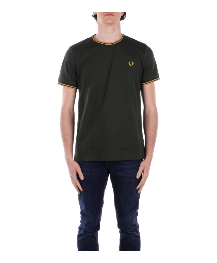 Футболка с зеленым логотипом сбоку Fred Perry, зеленый
Футболка с зеленым логотипом сбоку Fred Perry, зеленый