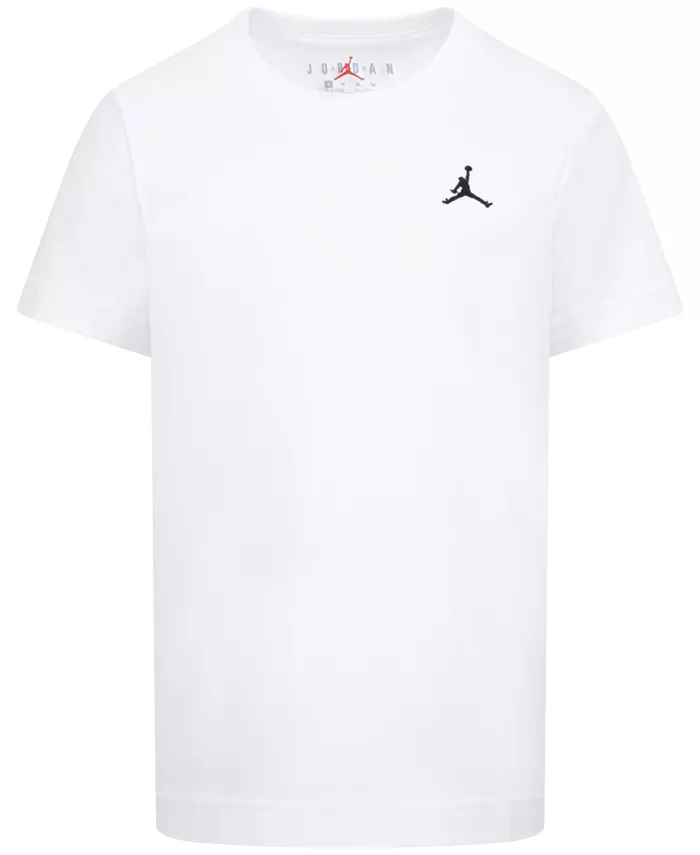 Майка с коротким рукавом Boys 2T-7 с вышивкой Jumpman Air Jordan, белый
Майка с коротким рукавом Boys 2T-7 с вышивкой Jumpman Air Jordan, белый