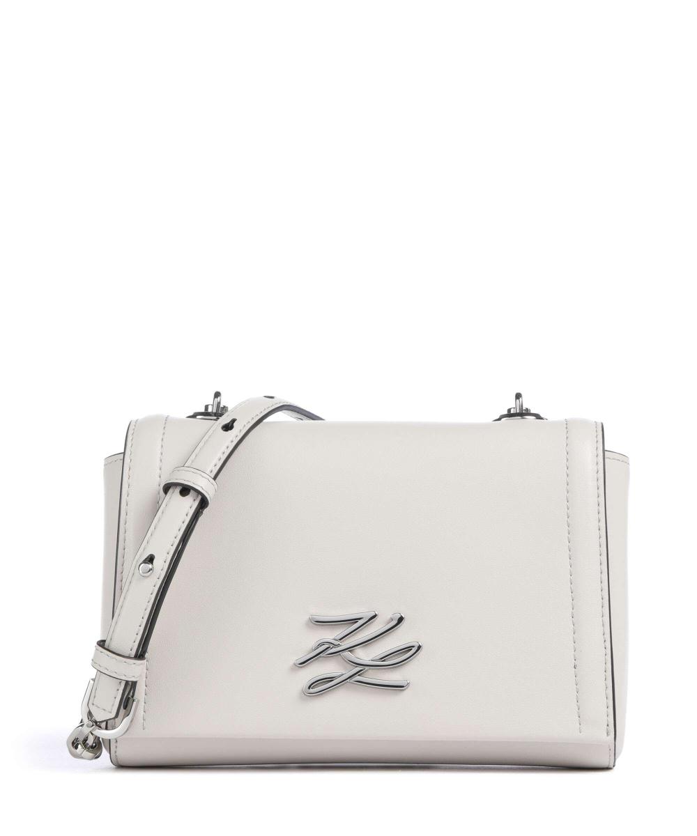 Маленькая сумка через плечо K/Autograph из мелкозернистой коровьей кожи Karl Lagerfeld, белый
Маленькая сумка через плечо K/Autograph из мелкозернистой коровьей кожи Karl Lagerfeld, белый