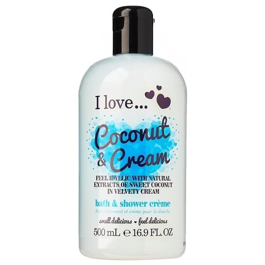 Крем для душа и ванны Coconut & Cream, 500 мл I Love
Крем для душа и ванны Coconut & Cream, 500 мл I Love