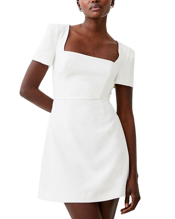 Шёпот: мини-платье с короткими рукавами FRENCH CONNECTION, белый
Шёпот: мини-платье с короткими рукавами FRENCH CONNECTION, белый