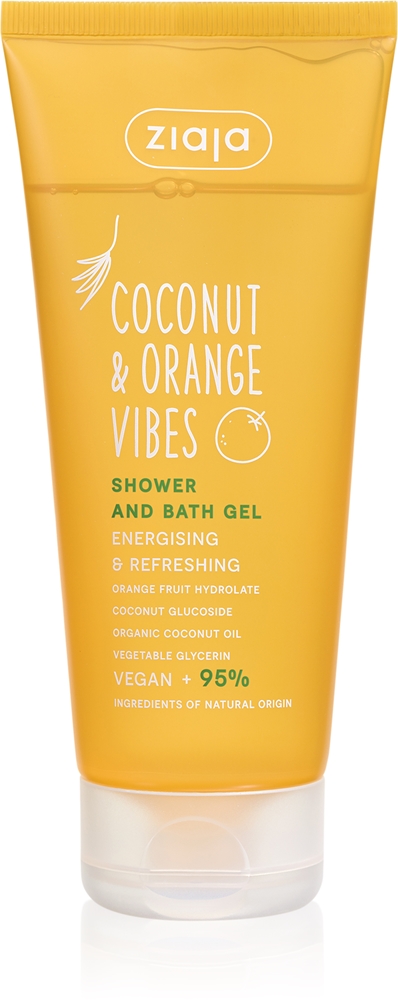 Гель для душа и ванны с ароматом кокоса и апельсина Ziaja, 200 мл
Гель для душа и ванны с ароматом кокоса и апельсина Ziaja, 200 мл