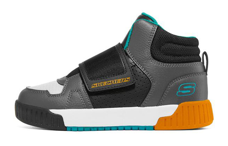 Детские кроссовки для скейтбординга GS Mid-top Серые/Черные/Синие Skechers
Детские кроссовки для скейтбординга GS Mid-top Серые/Черные/Синие Skechers