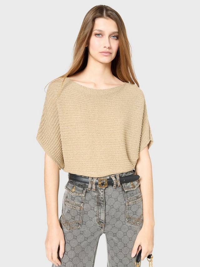 Джемпер из эластичного трикотажа jena с заниженным рукавом Gerard Darel, золотой
Джемпер из эластичного трикотажа jena с заниженным рукавом Gerard Darel, золотой