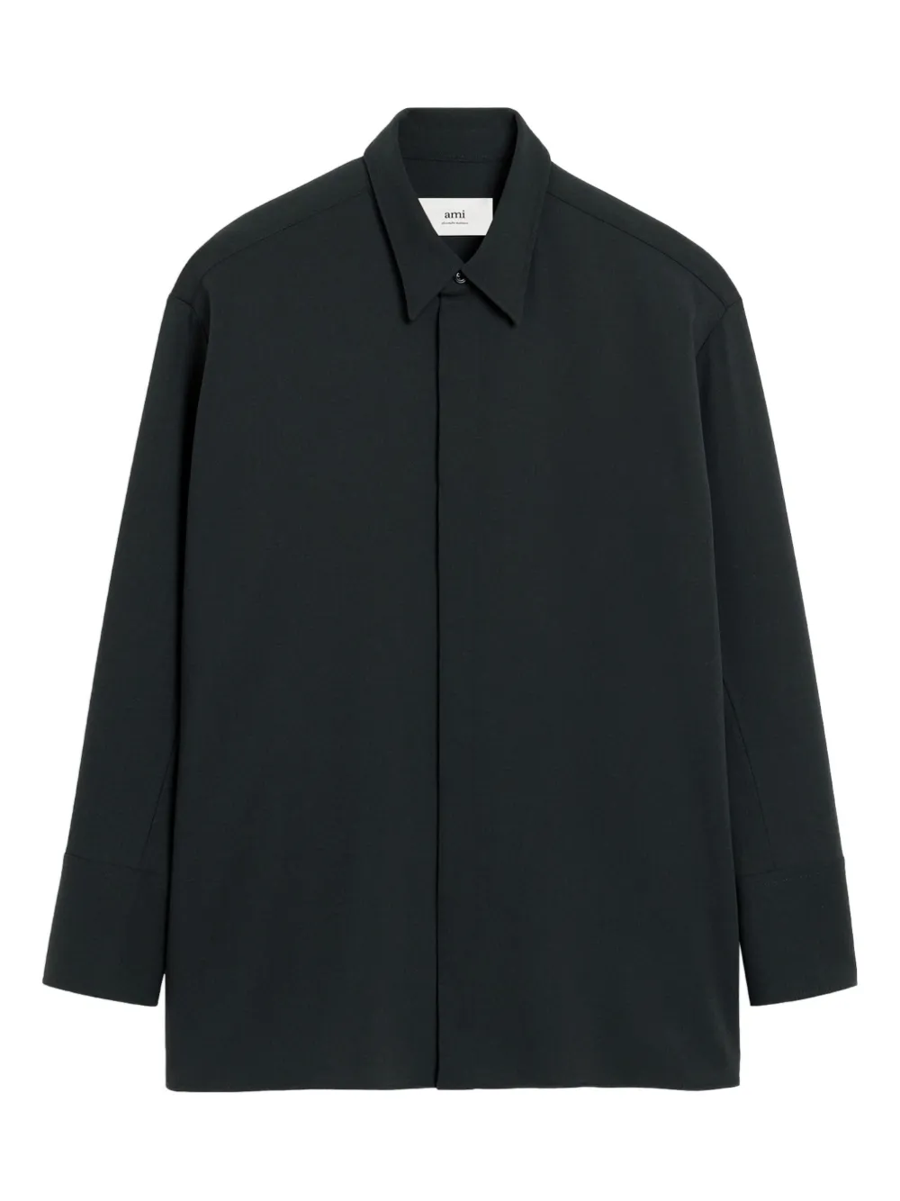 Рубашка прямого кроя AMI Paris, черный
Рубашка прямого кроя AMI Paris, черный