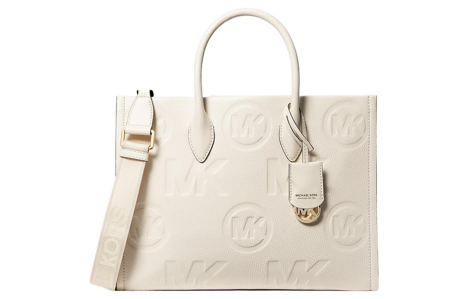 Michael Kors Женская Сумка На Ремне Mirella Michael Kors, White 
Michael Kors Женская Сумка На Ремне Mirella Michael Kors, White