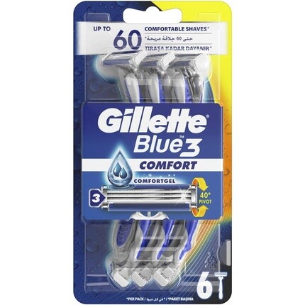 Одноразовая бритва Blue 3, Gillette
Одноразовая бритва Blue 3, Gillette