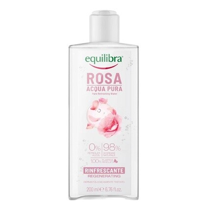 Equilibra Rose Чистая розовая вода освежающая 200 мл, Beauty Formulas
Equilibra Rose Чистая розовая вода освежающая 200 мл, Beauty Formulas