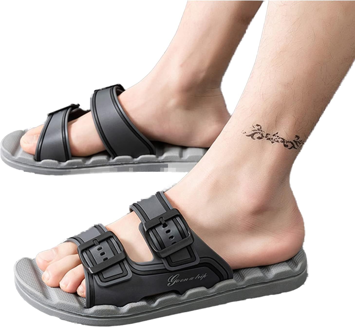 Мужские сандалии TXTC Fashion с открытым носком, спортивные тапочки, обувь для улицы, пляжные тапочки для мужчин, домашние плоские тапочки, дышащие, удобные, с мягкой подошвой (цвет: светло-серый, размер: 38 EU)
Мужские сандалии TXTC Fashion с открытым носком, спортивные тапочки, обувь для улицы, пляжные тапочки для мужчин, домашние плоские тапочки, дышащие, удобные, с мягкой подошвой (цвет: светло-серый, размер: 38 EU)