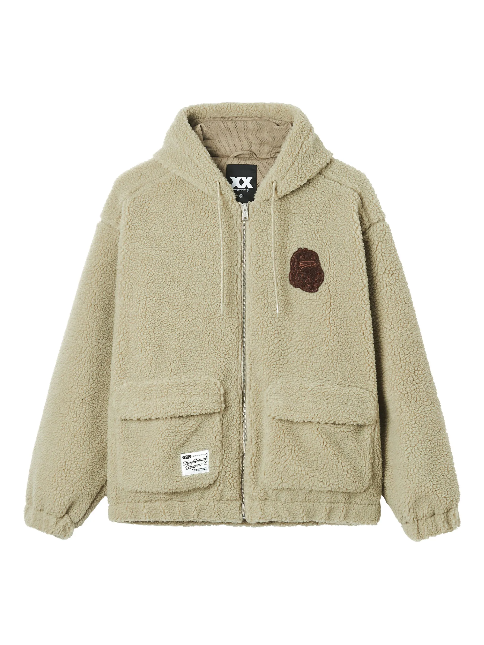 Флисовая куртка Fingercroxx, бежевый
Флисовая куртка Fingercroxx, бежевый
