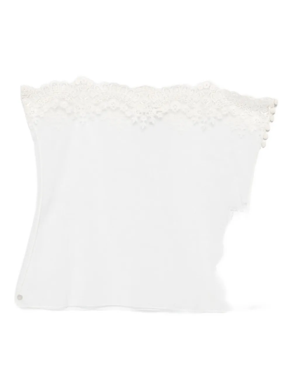 Майка с кружевной отделкой Chloé, белый
Майка с кружевной отделкой Chloé, белый
