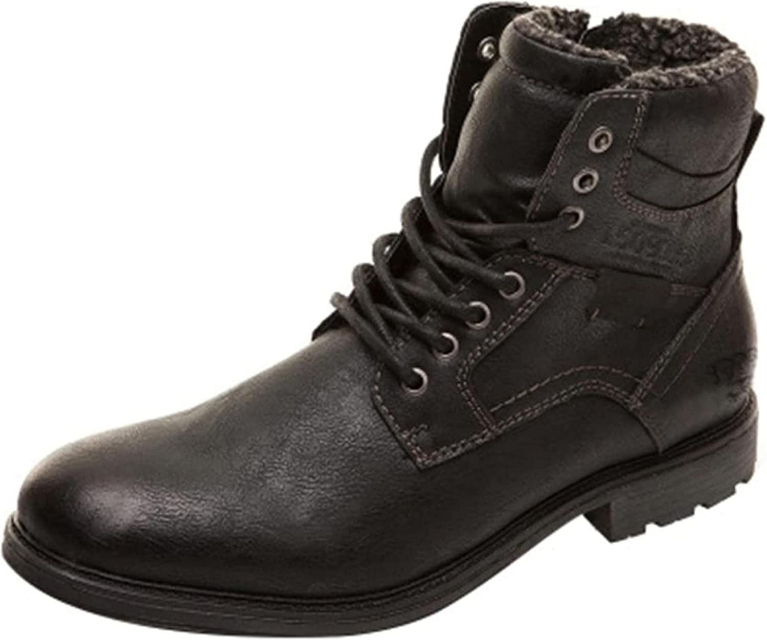 Мужские кожаные ботинки Yiozoi для осени и зимы, для работы на улице, шнуровка, высокие, легкие, прочные, теплые, мотоциклетные ботинки до щиколотки, черный
Мужские кожаные ботинки Yiozoi для осени и зимы, для работы на улице, шнуровка, высокие, легкие, прочные, теплые, мотоциклетные ботинки до щиколотки, черный