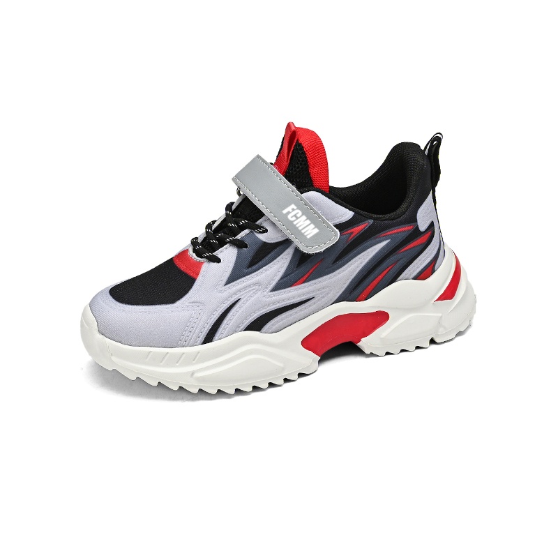 Прочные дышащие низкие повседневные кроссовки для детей FCMM, черный/красный
Прочные дышащие низкие повседневные кроссовки для детей FCMM, черный/красный