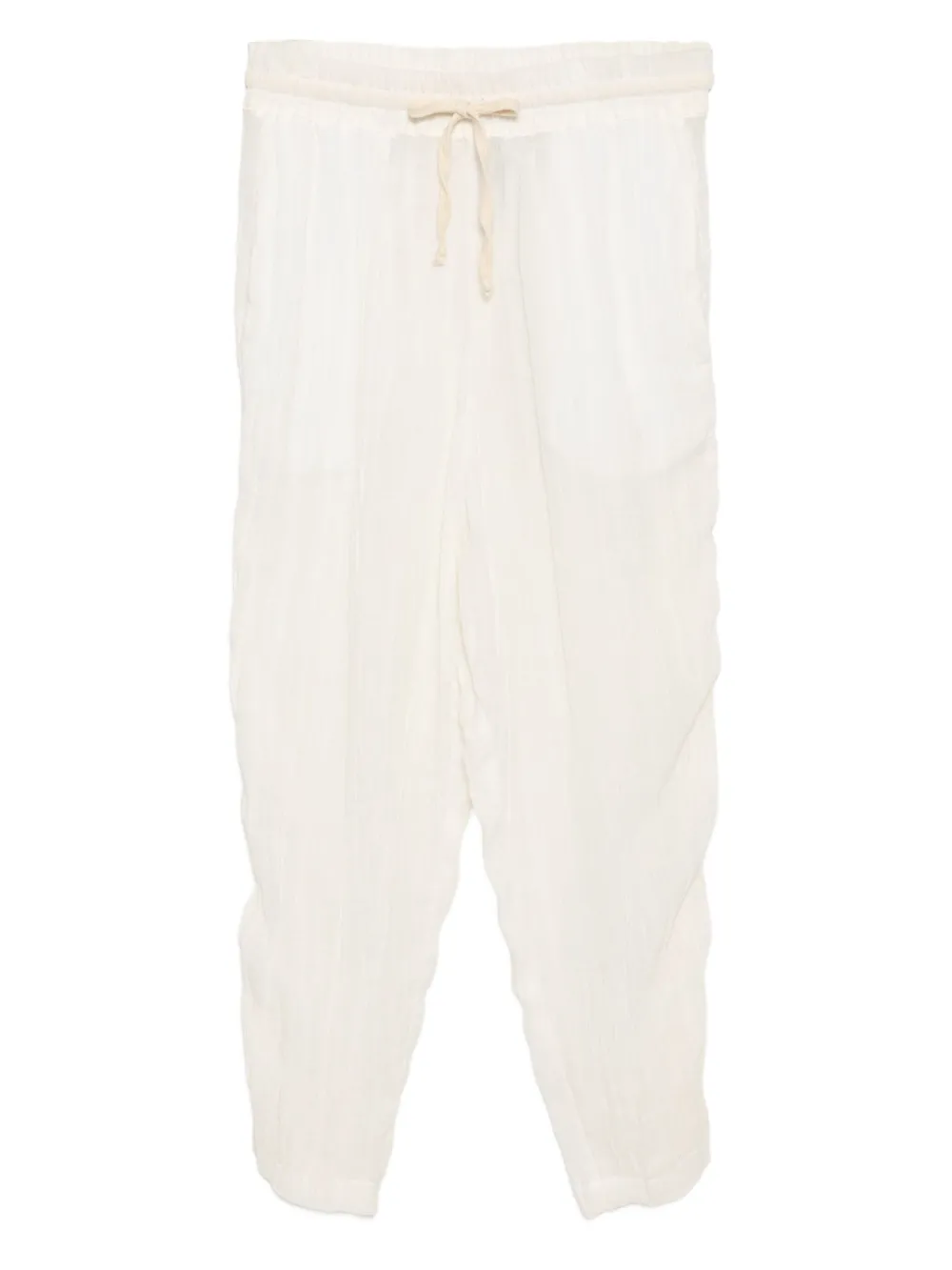 Брюки с кулиской и манжетами Tessitura Body Couture, белый
Брюки с кулиской и манжетами Tessitura Body Couture, белый