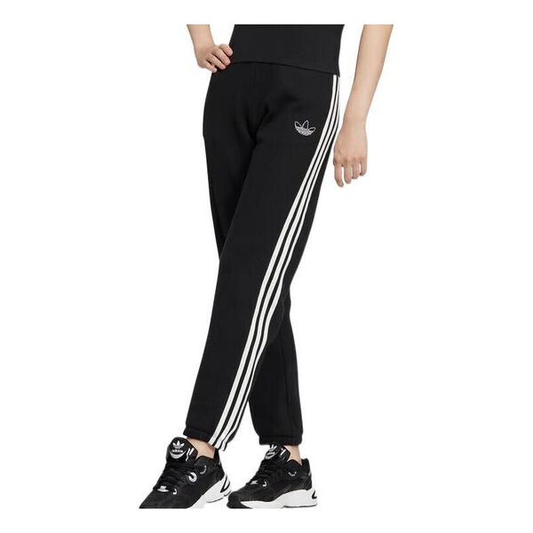 Штаны 3 полоски повседневные трикотажные спортивные штаны азиатские размеры Adidas, черный 
Штаны 3 полоски повседневные трикотажные спортивные штаны азиатские размеры Adidas, черный