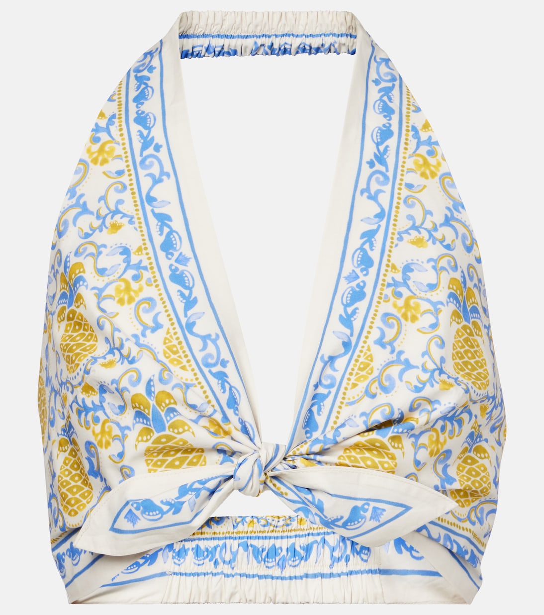 Хлопковый бра-топ с принтом Farm Rio, Aracati Multicolor
Хлопковый бра-топ с принтом Farm Rio, Aracati Multicolor