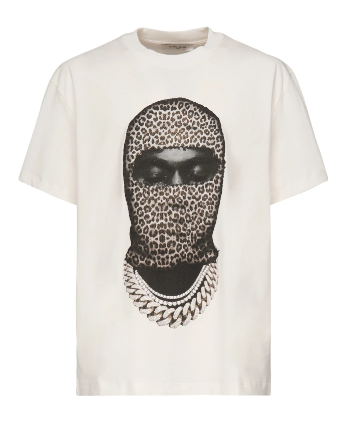 Бежевая хлопковая футболка с принтом Ih Nom Uh Nit, бежевый
Бежевая хлопковая футболка с принтом Ih Nom Uh Nit, бежевый