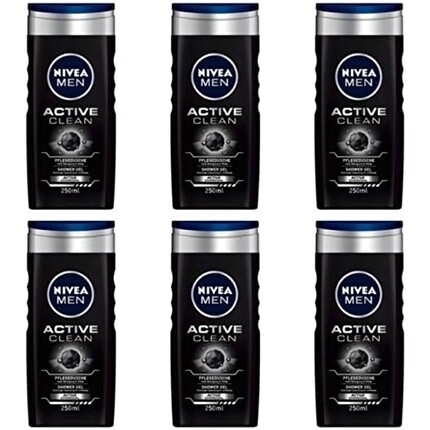 Гель для душа для мужчин Active Clean 250 мл, Nivea
Гель для душа для мужчин Active Clean 250 мл, Nivea