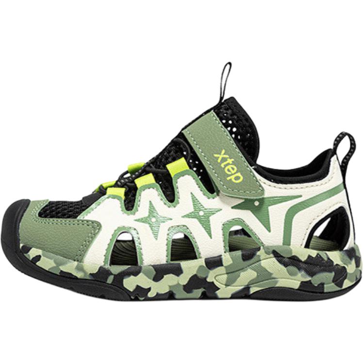 Детские сандалии с низким верхом, нескользящие, износостойкие, дышащие. Для детей от 3 до 7 лет. XTEP, черный/зеленый
Детские сандалии с низким верхом, нескользящие, износостойкие, дышащие. Для детей от 3 до 7 лет. XTEP, черный/зеленый