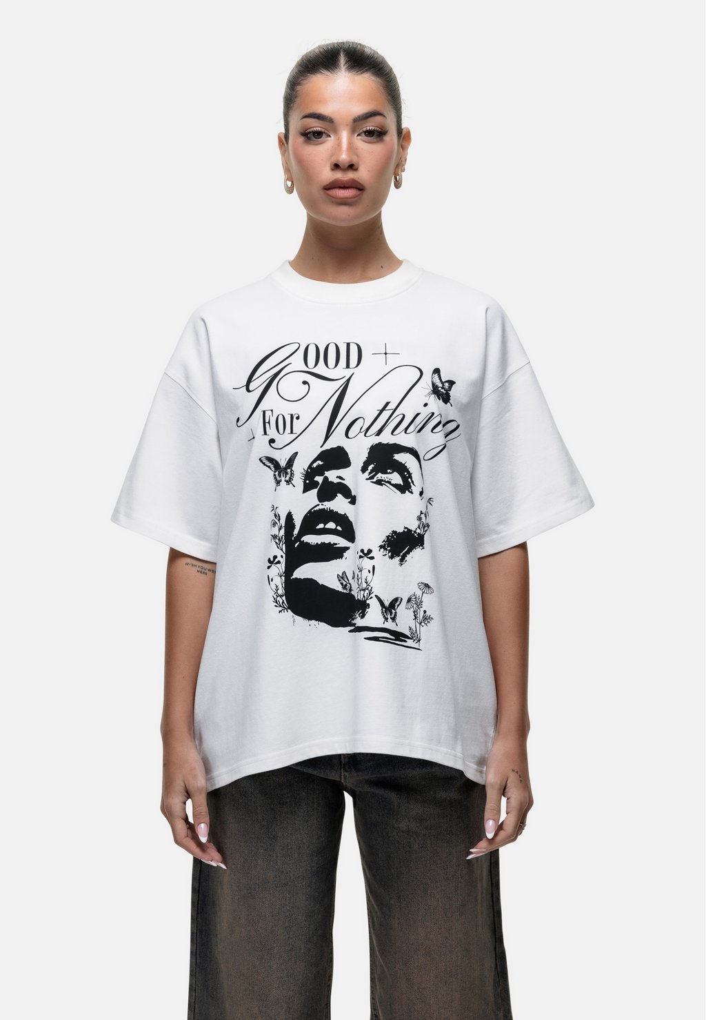 Футболка с принтом BLOSSOM TEE Good For Nothing, белый
Футболка с принтом BLOSSOM TEE Good For Nothing, белый