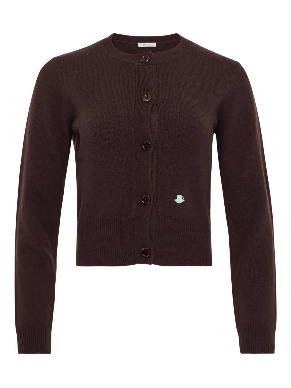 Кардиган с вышивкой JW ANDERSON, коричневый
Кардиган с вышивкой JW ANDERSON, коричневый