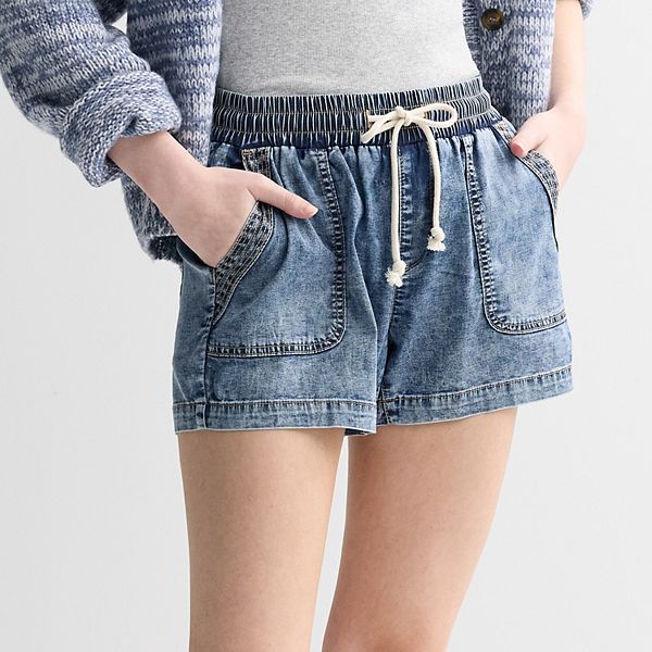 Джинсовые шорты mid rise на завязках So, Dark Acid
Джинсовые шорты mid rise на завязках So, Dark Acid