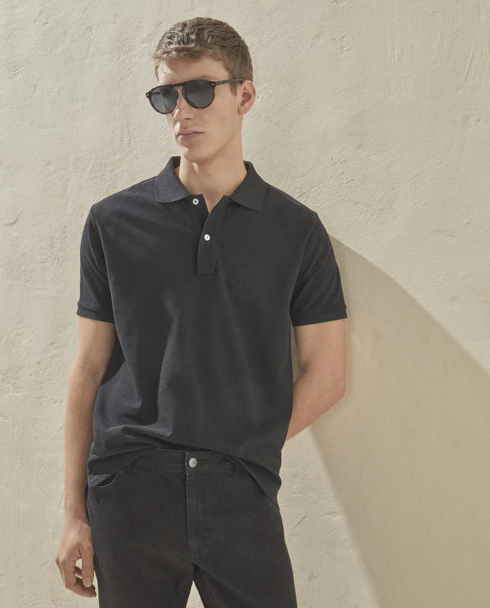 Поло мужское с коротким рукавом Dustin, черный
Поло мужское с коротким рукавом Dustin, черный