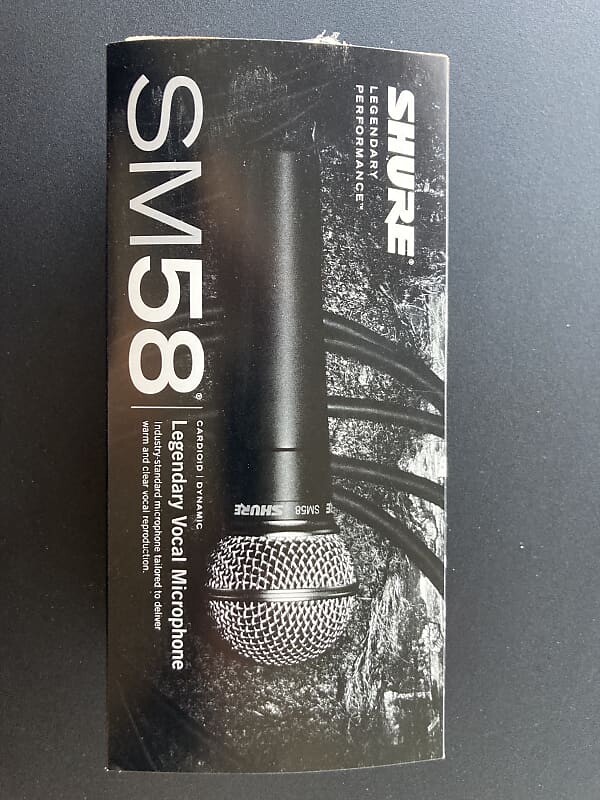 Микрофон Shure SM58
Микрофон Shure SM58