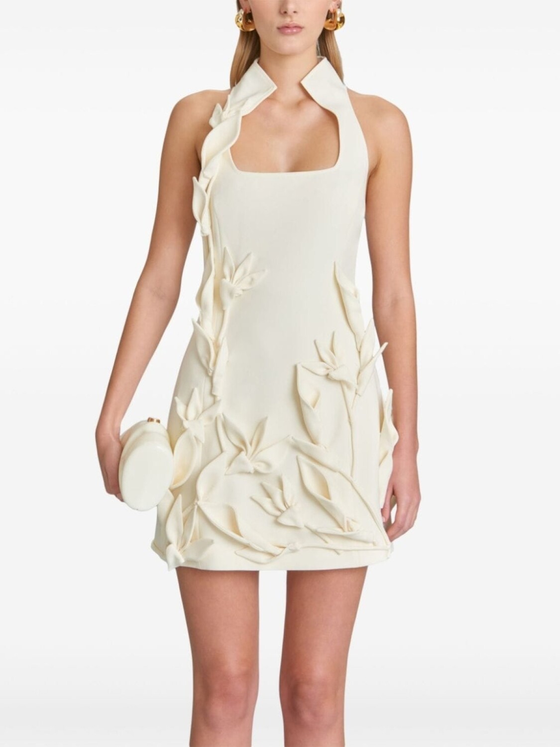 Cult Gaia платье мини Ela, белый
Cult Gaia платье мини Ela, белый