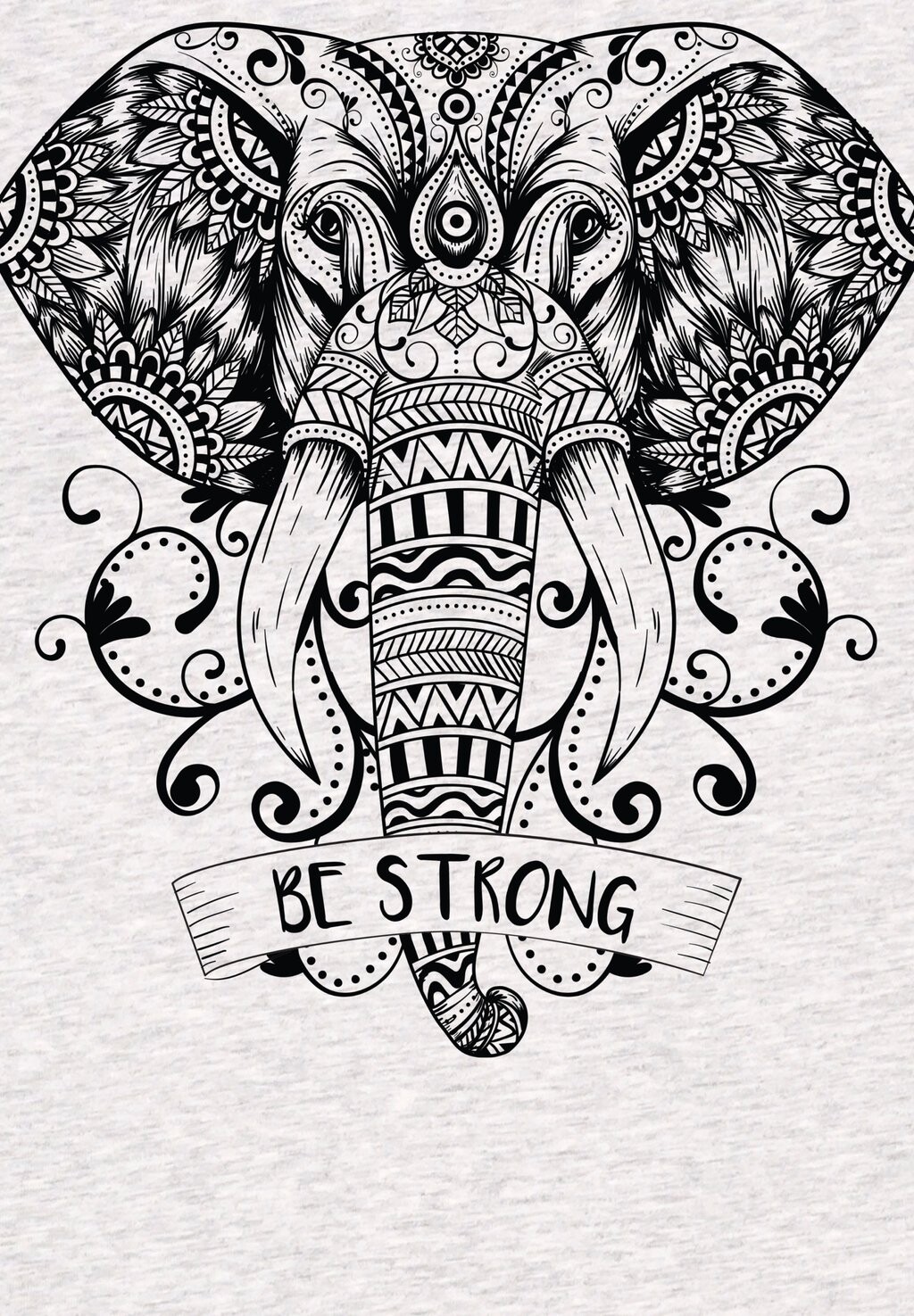 Футболка с принтом MANDALA ELEPHANT watapparel, цвет Mottled Light Grey
Футболка с принтом MANDALA ELEPHANT watapparel, цвет Mottled Light Grey