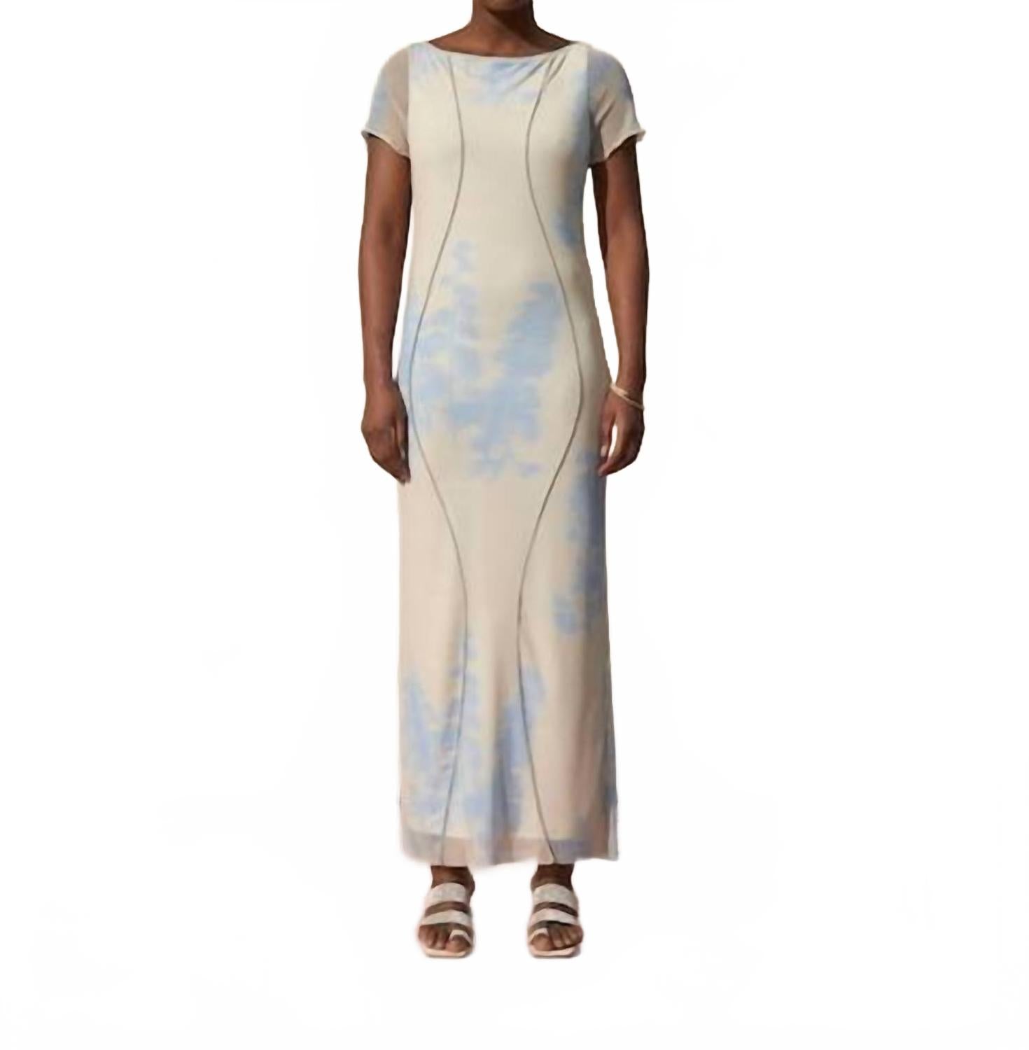 Хемера Платье длинное с короткими рукавами в цвете ледяная оттепель Fete Imperiale, Ice Melt
Хемера Платье длинное с короткими рукавами в цвете ледяная оттепель Fete Imperiale, Ice Melt