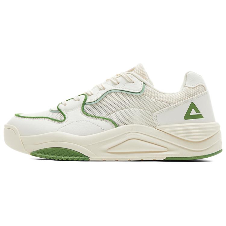 PEAK Нескользящие износостойкие низкие кроссовки для скейтбординга мужские, белые, зеленые
PEAK Нескользящие износостойкие низкие кроссовки для скейтбординга мужские, белые, зеленые