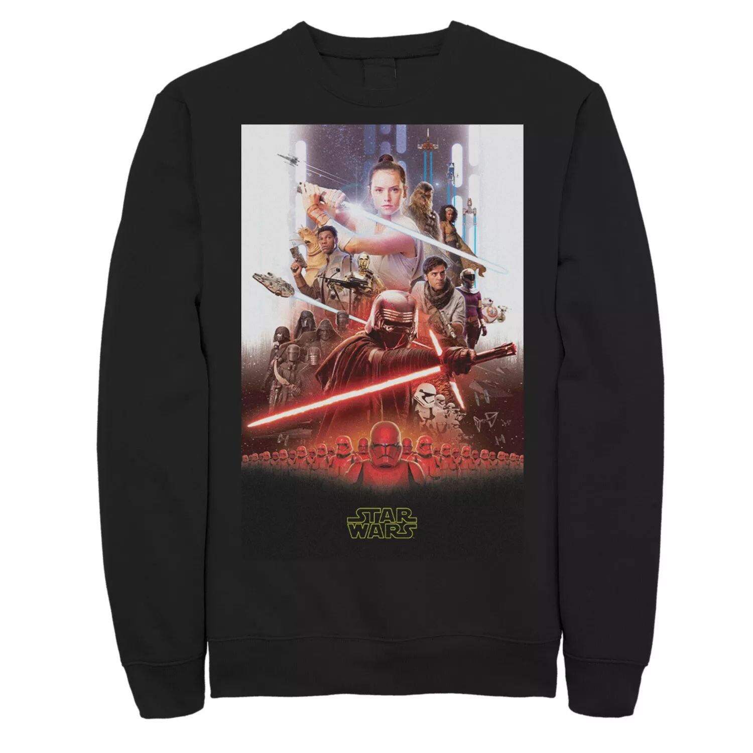 Мужской флисовый топ с графическим рисунком и постером «Звездные войны: Скайуокер. Восхождение» Licensed Character
Мужской флисовый топ с графическим рисунком и постером «Звездные войны: Скайуокер. Восхождение» Licensed Character