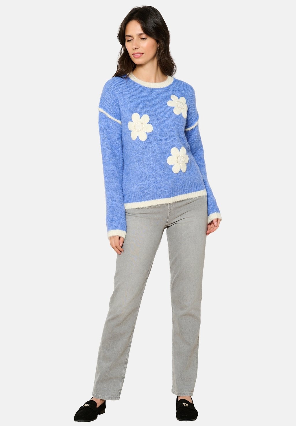 Джемпер WITH STITCHED FLOWERS LolaLiza, светло-голубой
Джемпер WITH STITCHED FLOWERS LolaLiza, светло-голубой
