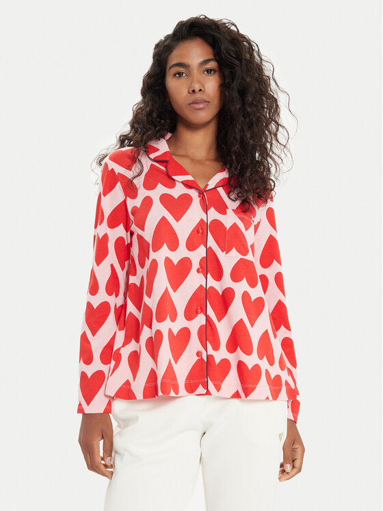 Пижамная футболка стандартный крой 3MR73M05V United Colors Of Benetton, красный
Пижамная футболка стандартный крой 3MR73M05V United Colors Of Benetton, красный