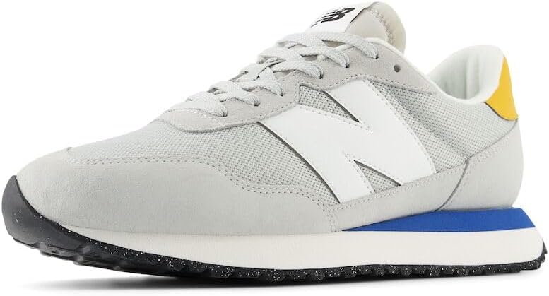 Мужские кроссовки для бега по шоссе New Balance 237 V1 Classic, белый/серый/золотой
Мужские кроссовки для бега по шоссе New Balance 237 V1 Classic, белый/серый/золотой