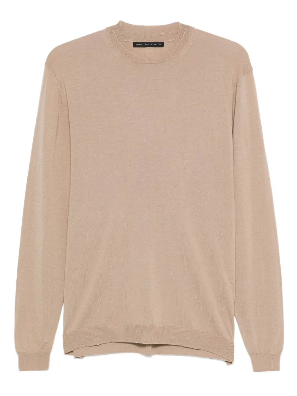 Свитер с круглым вырезом Low Brand, коричневый
Свитер с круглым вырезом Low Brand, коричневый