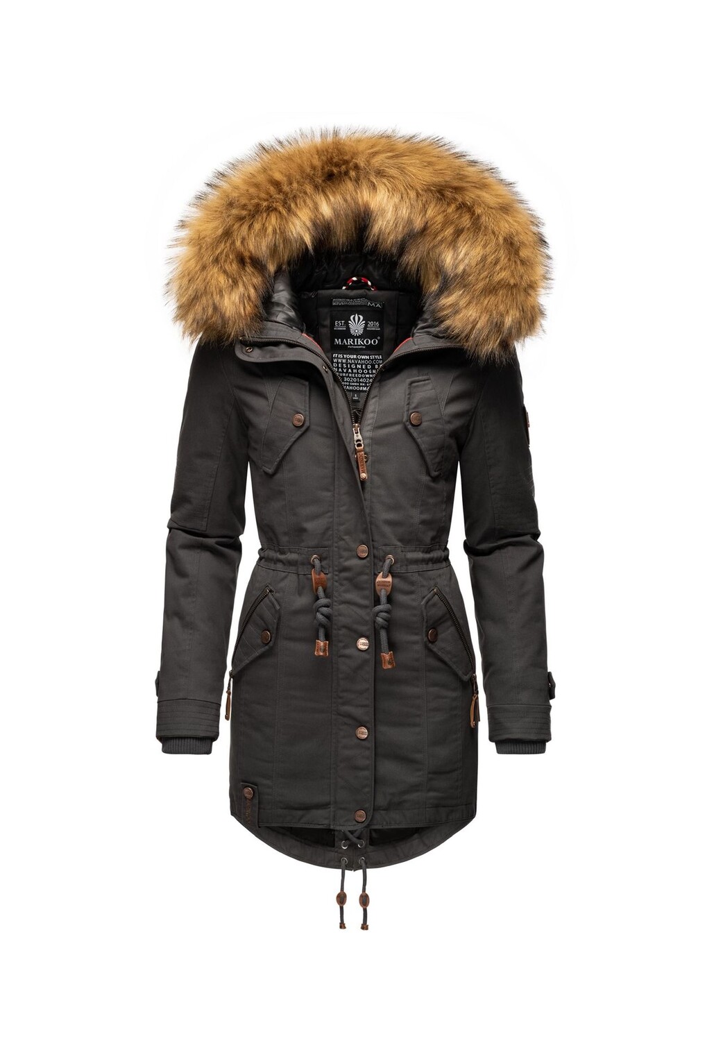 Зимнее пальто La Viva Prc MARIKOO, антрацит, Черный, Зимнее пальто La Viva Prc MARIKOO, антрацит
Зимнее пальто La Viva Prc MARIKOO, антрацит, Черный, Зимнее пальто La Viva Prc MARIKOO, антрацит