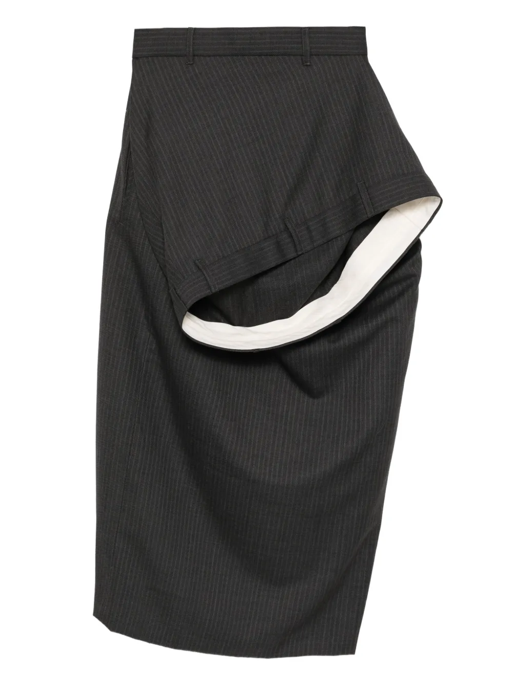 Деконструированная шерстяная юбка Moohong, серый
Деконструированная шерстяная юбка Moohong, серый