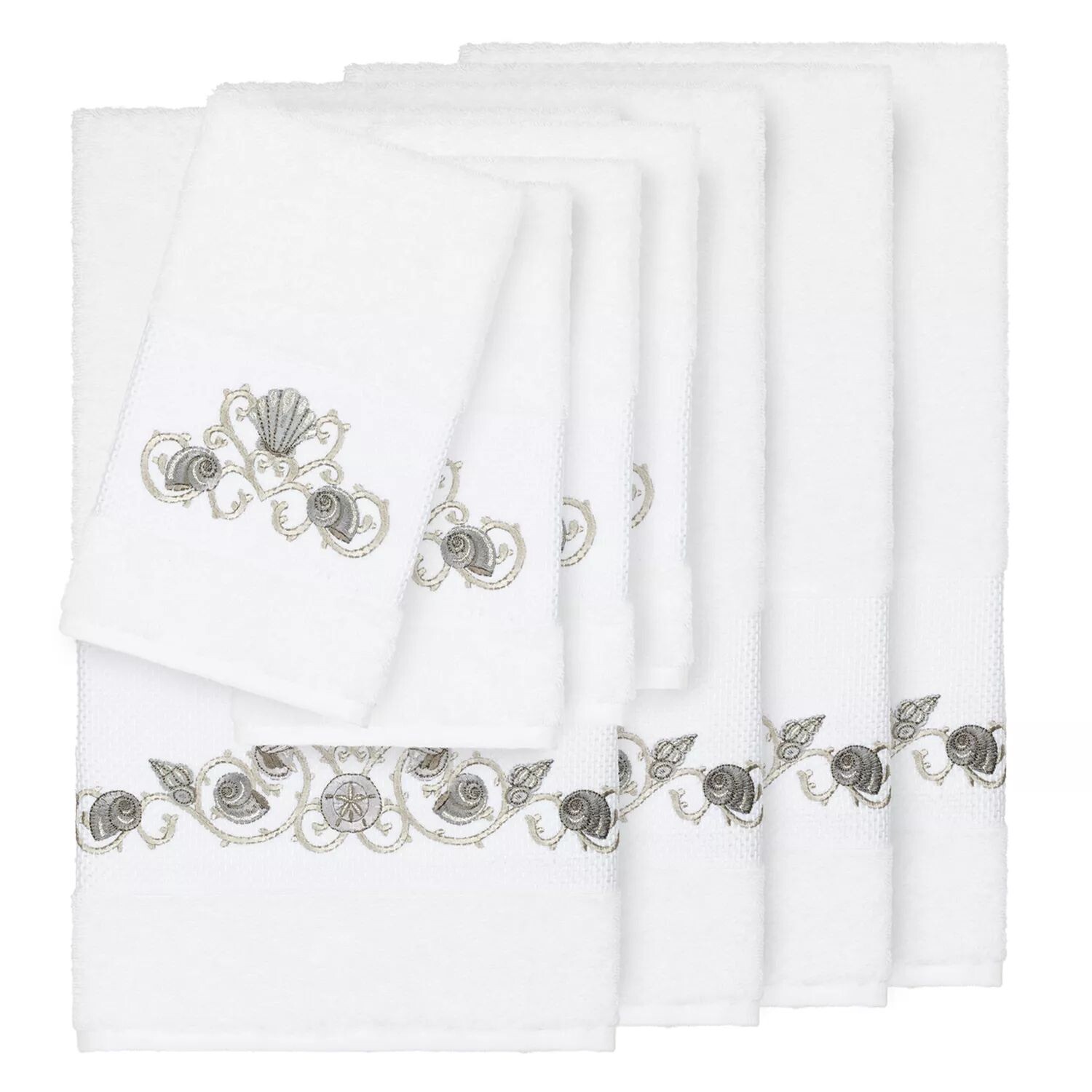 Linum Home Textiles Bella Набор украшенных банных полотенец из 8 предметов, белый
Linum Home Textiles Bella Набор украшенных банных полотенец из 8 предметов, белый