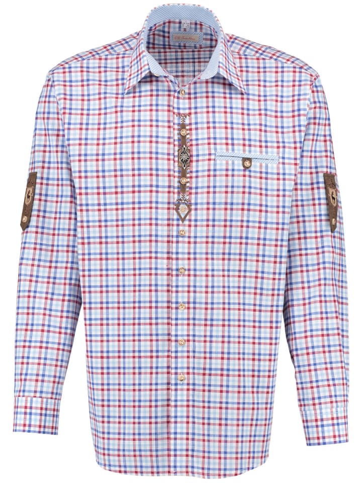 OS-Trachten Традиционная рубашка Ployos среднего красного цвета
OS-Trachten Традиционная рубашка Ployos среднего красного цвета