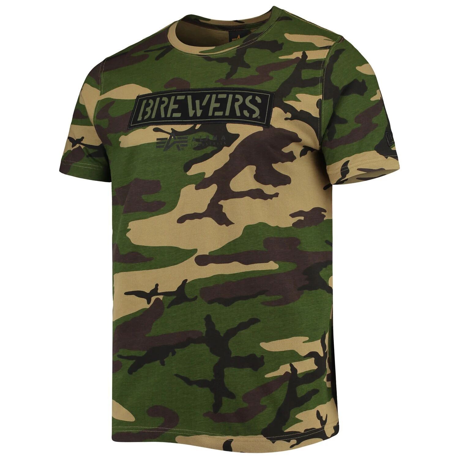 Мужская футболка с камуфляжным принтом Milwaukee Brewers Club New Era
Мужская футболка с камуфляжным принтом Milwaukee Brewers Club New Era