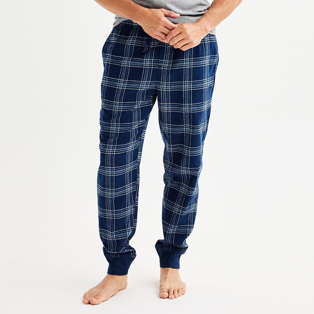 Мужские фланелевые пижамные штаны Sonoma Goods For Life с полосками внизу, цвет Blue Window Plaid
Мужские фланелевые пижамные штаны Sonoma Goods For Life с полосками внизу, цвет Blue Window Plaid
