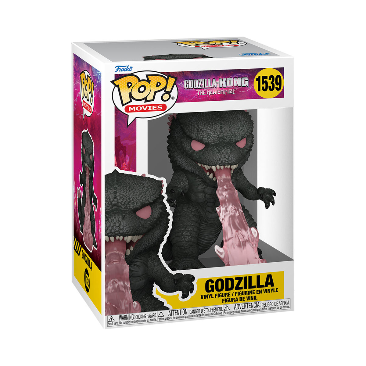 Funko POP! Фильмы, коллекционная фигурка, Годзилла против. Конг 2, Годзилла, 1539 г.
Funko POP! Фильмы, коллекционная фигурка, Годзилла против. Конг 2, Годзилла, 1539 г.