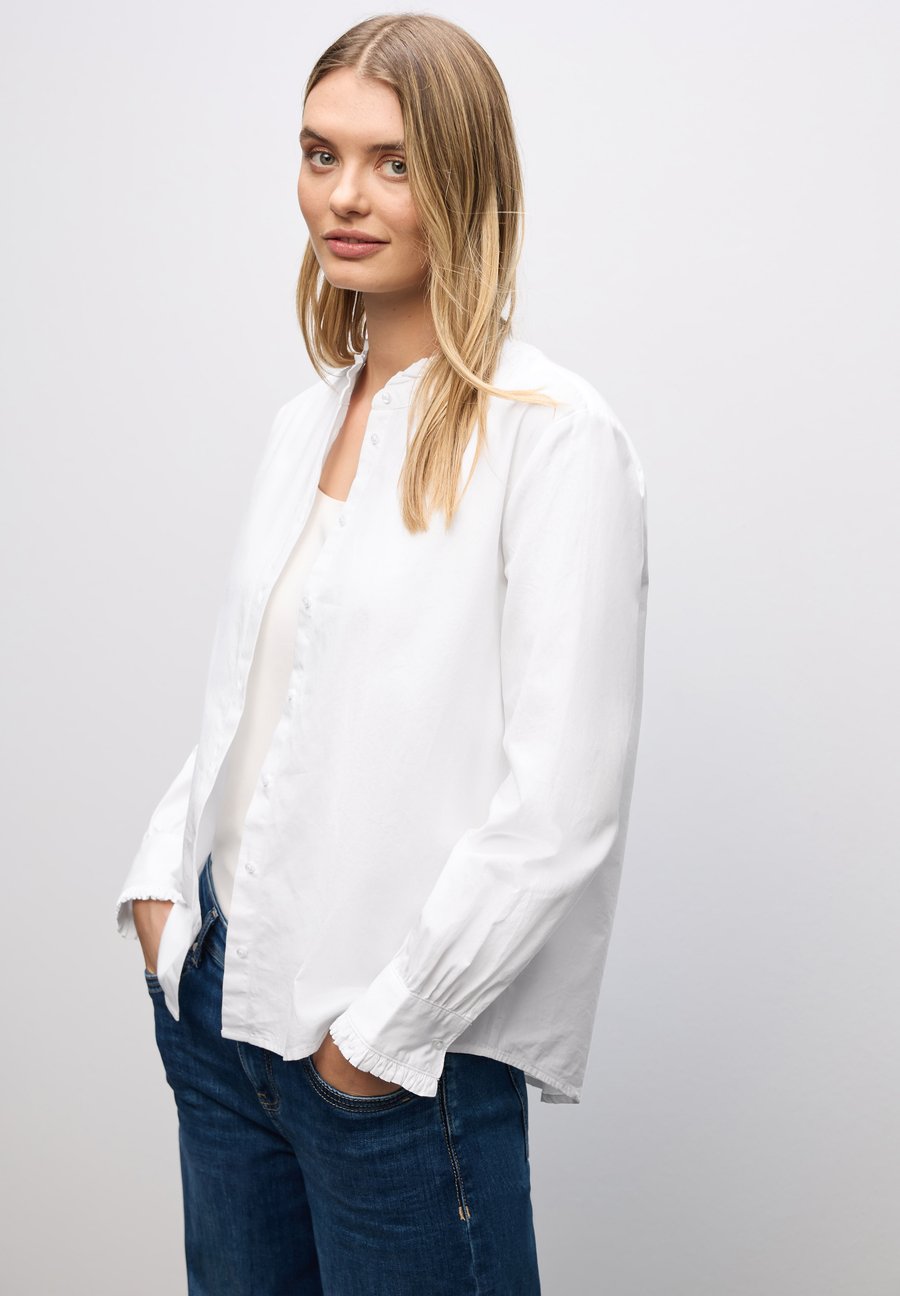 Блуза Street One Button-down blouse, Weiß/White
Блуза Street One Button-down blouse, Weiß/White